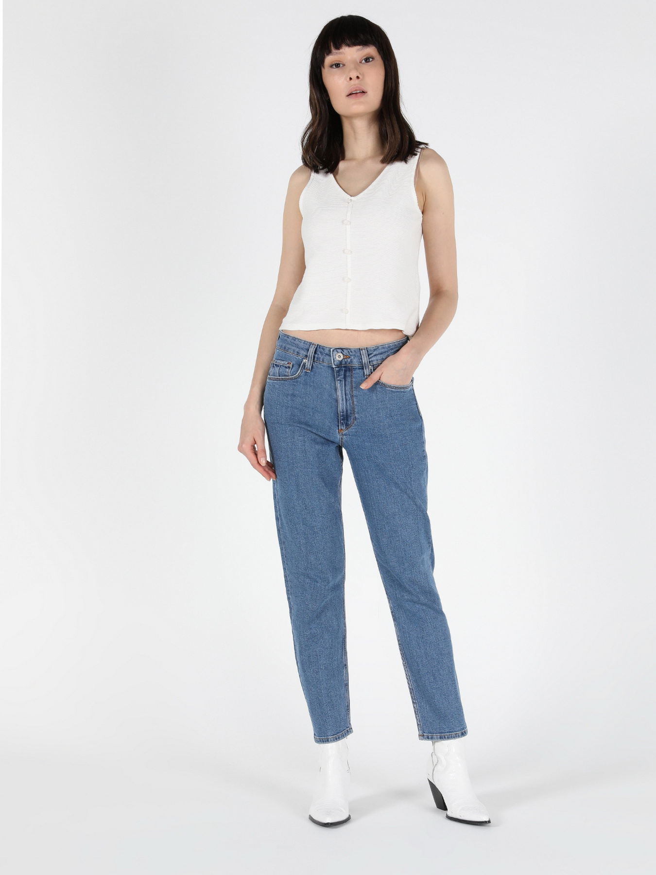 Зауженные джинсы Colin’s 891 Maya модель CL1045171DN02724 Фото
