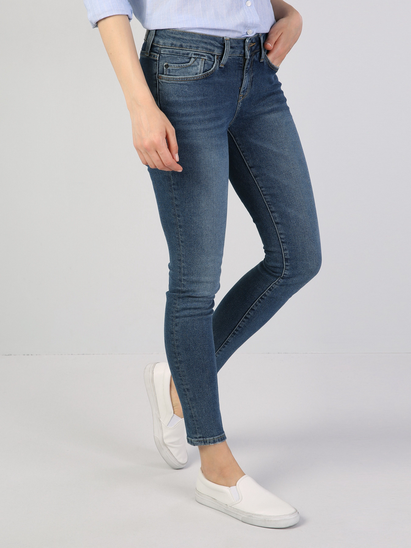 Скинни джинсы Colin’s модель CL1045939DN40455 Фото