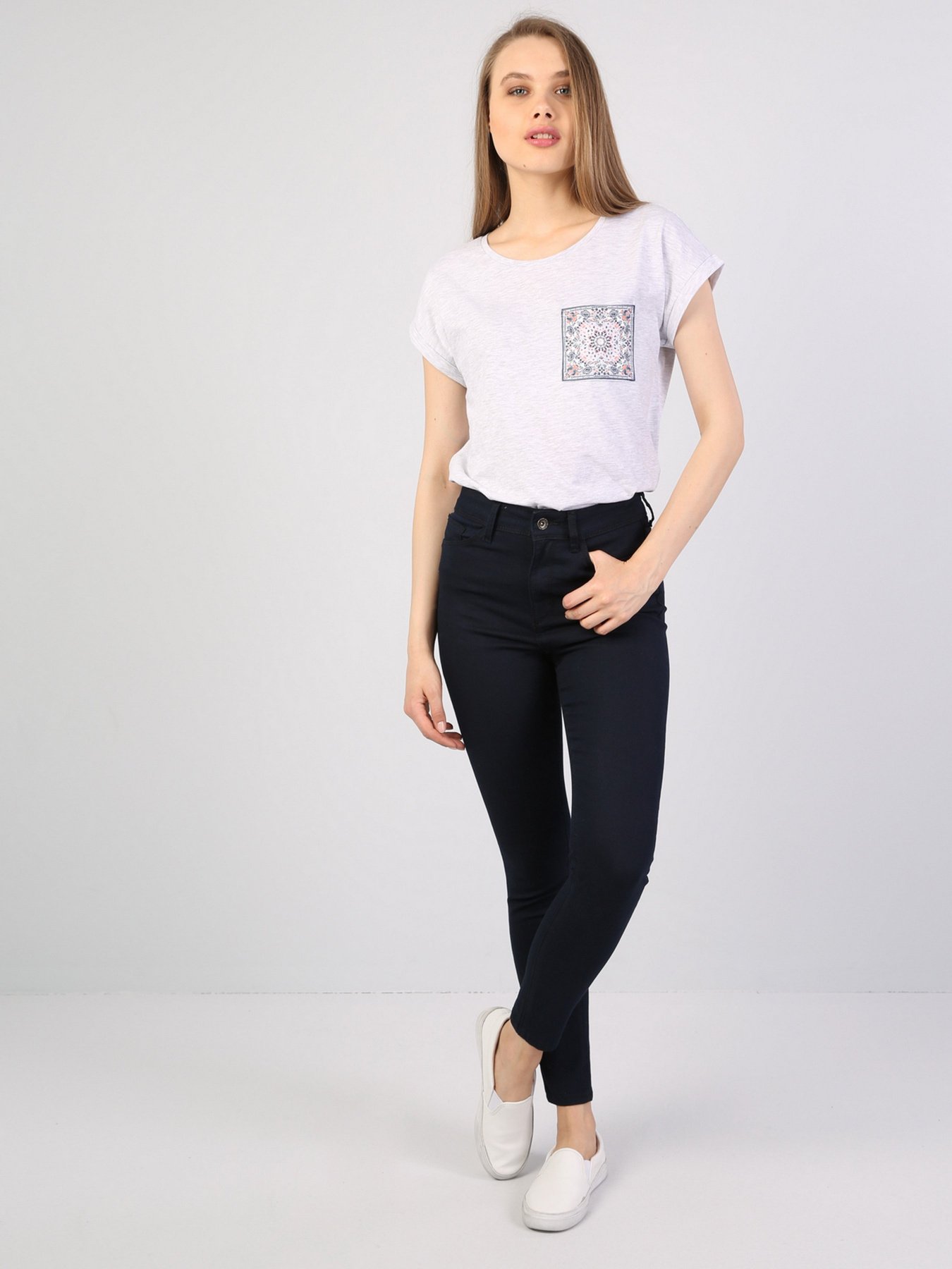 Скинни джинсы Colin’s модель CL1046211DN40634 Фото