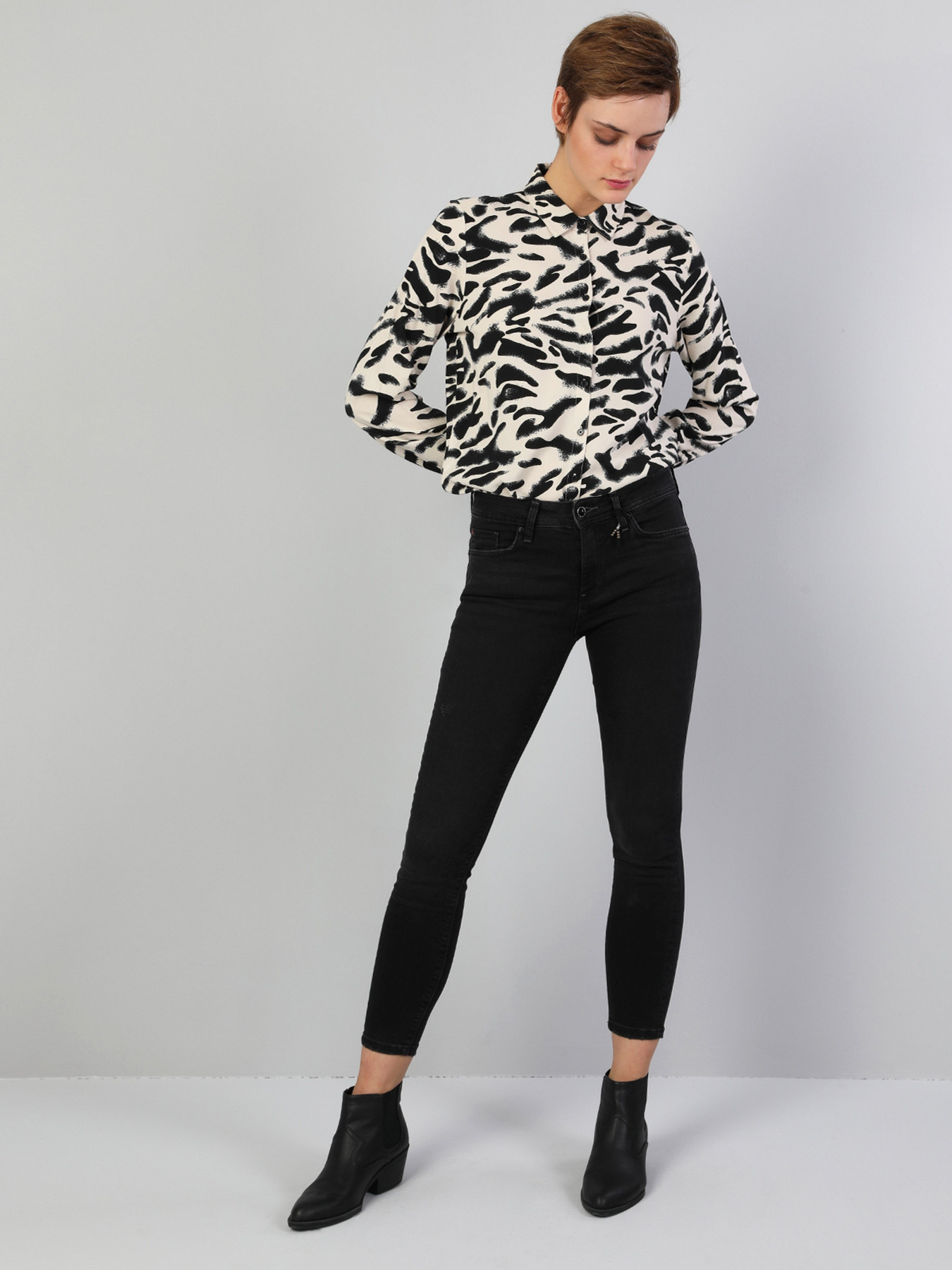 Скинни джинсы Colin’s модель CL1046989DN40690 Фото