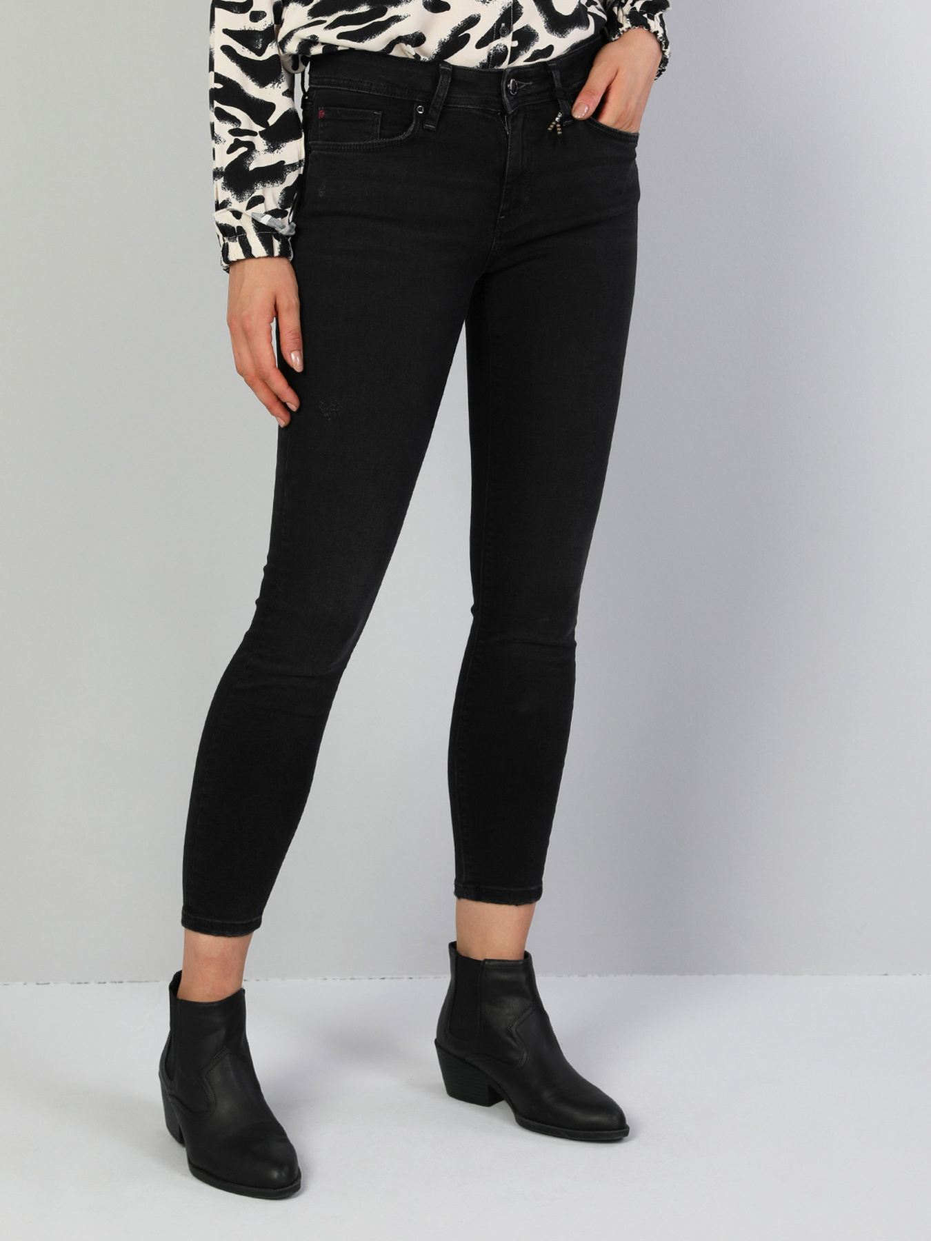 Скинни джинсы Colin’s модель CL1046989DN40690 Фото