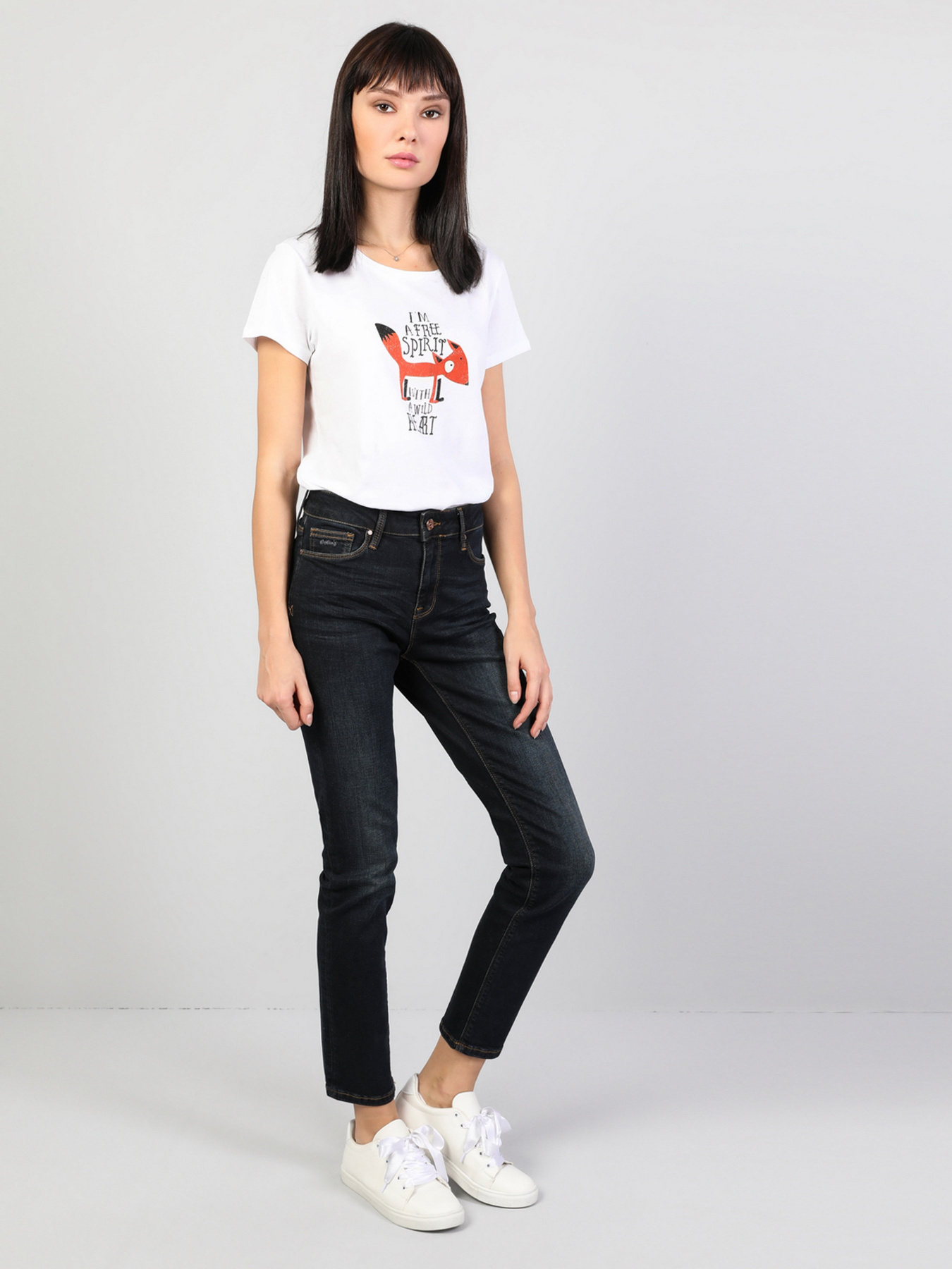 Зауженные джинсы Colin’s модель CL1046991DN40697 Фото