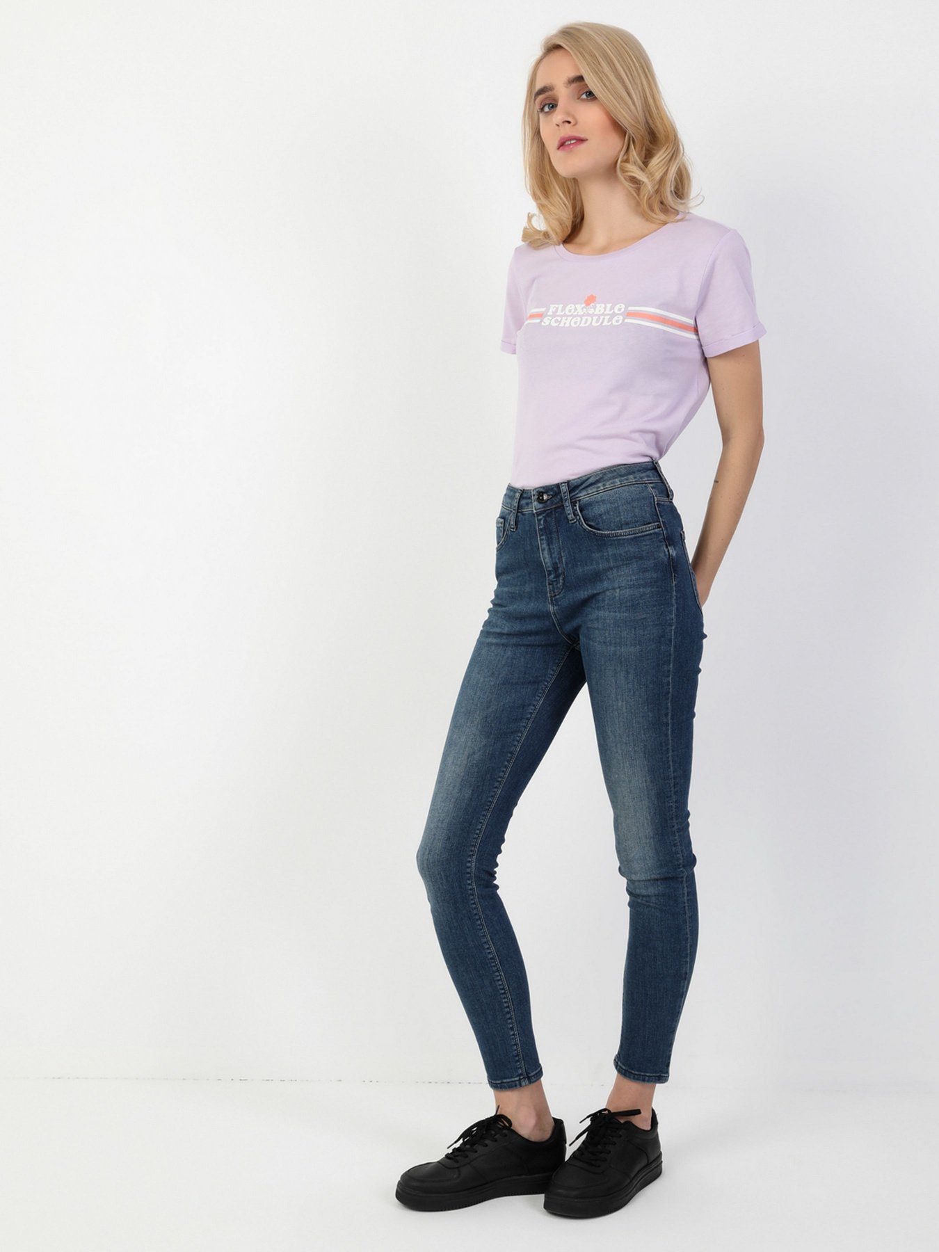 Скинни джинсы Colin’s 760 Diana модель CL1048685DN40910 Фото