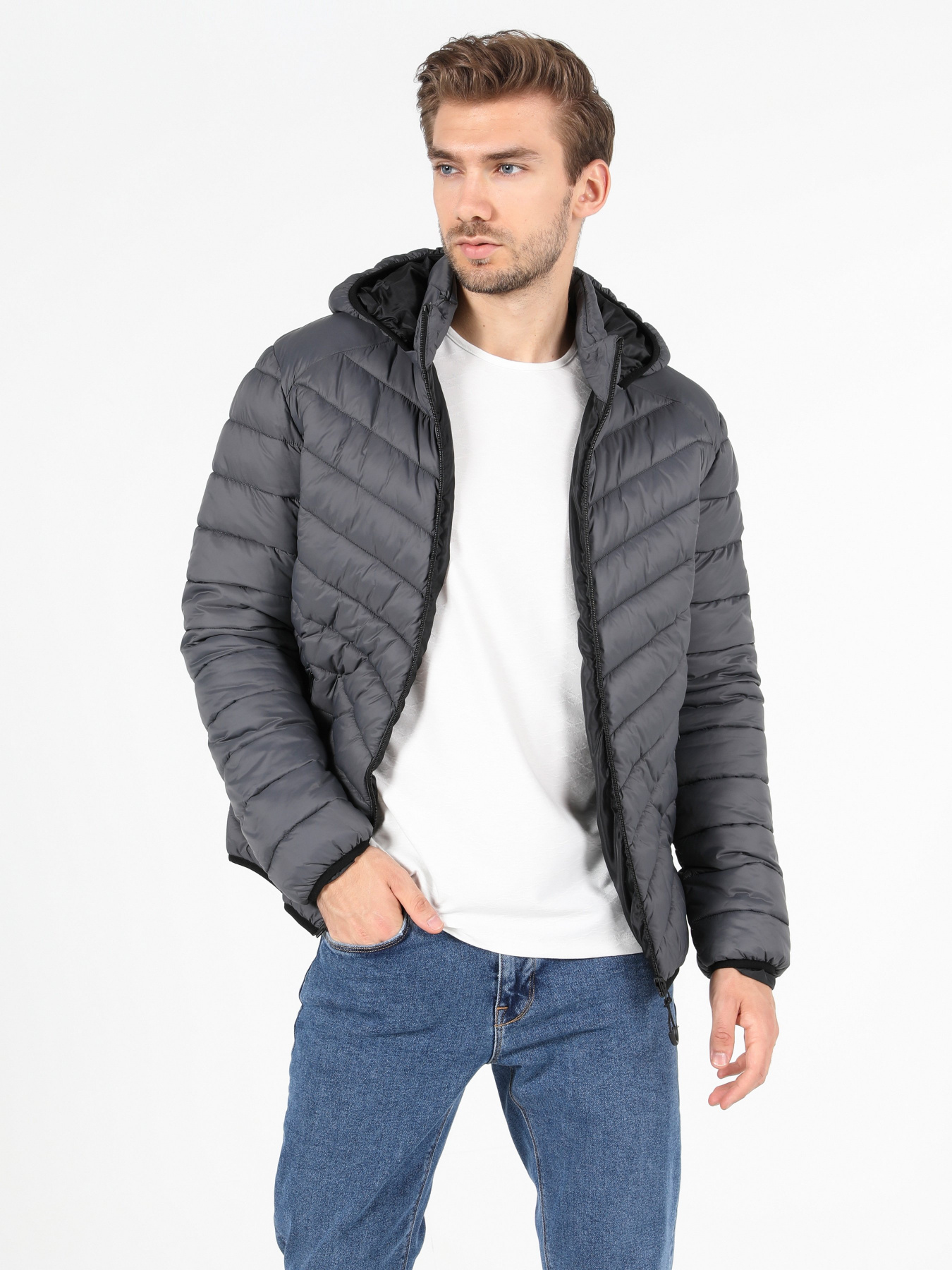 Демисезонная куртка Colin’s модель CL1021308ANT Фото