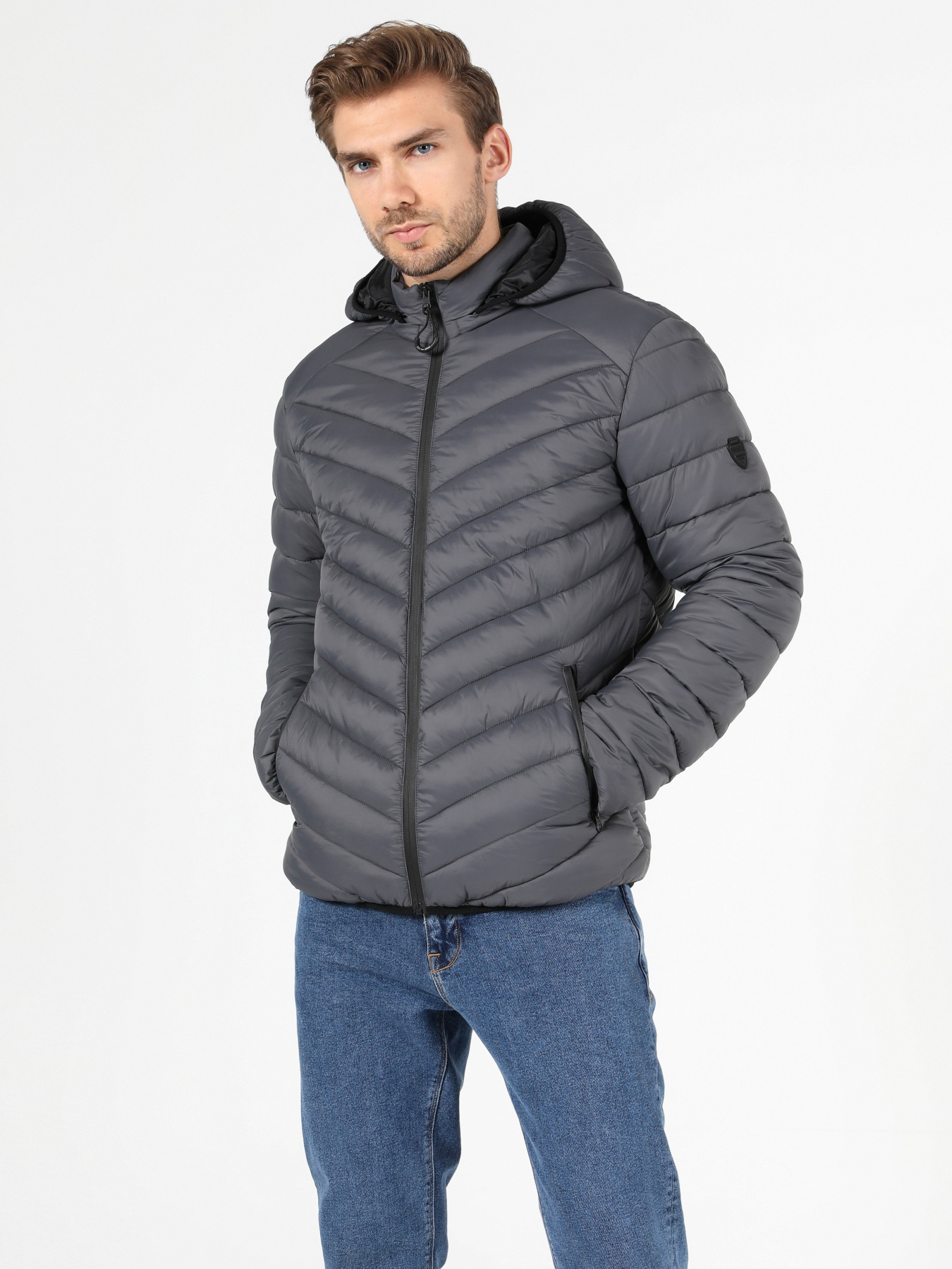 Демисезонная куртка Colin’s модель CL1021308ANT Фото