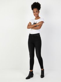 Скинни джинсы Colin’s 760 Diana модель CL1049118DN06354 Скинни джинсы Colin’s 760 Diana модель CL1049118DN06354 Фото