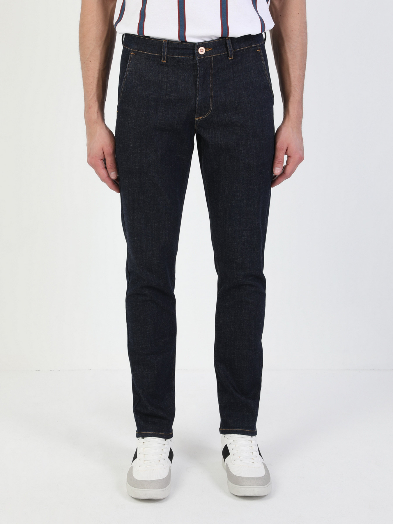 Зауженные джинсы Colin’s 034 Denim Chino модель CL1049645DN04149 Фото