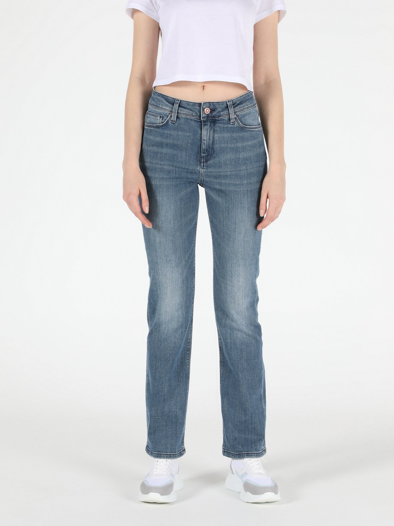 Прямые джинсы Colin’s модель CL1049667DN40992 Фото