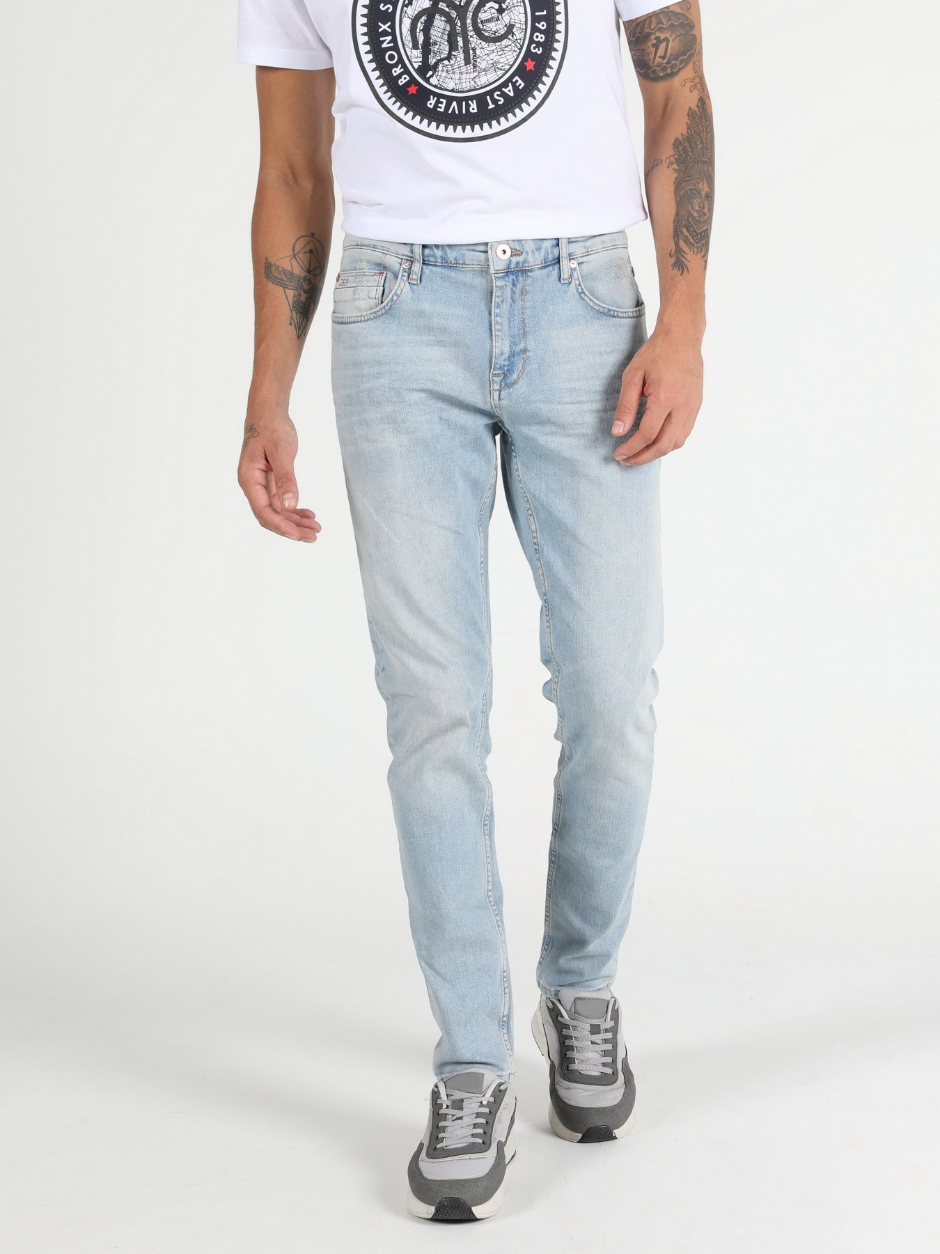 Зауженные джинсы Colin’s модель CL1050251DN04334 Фото