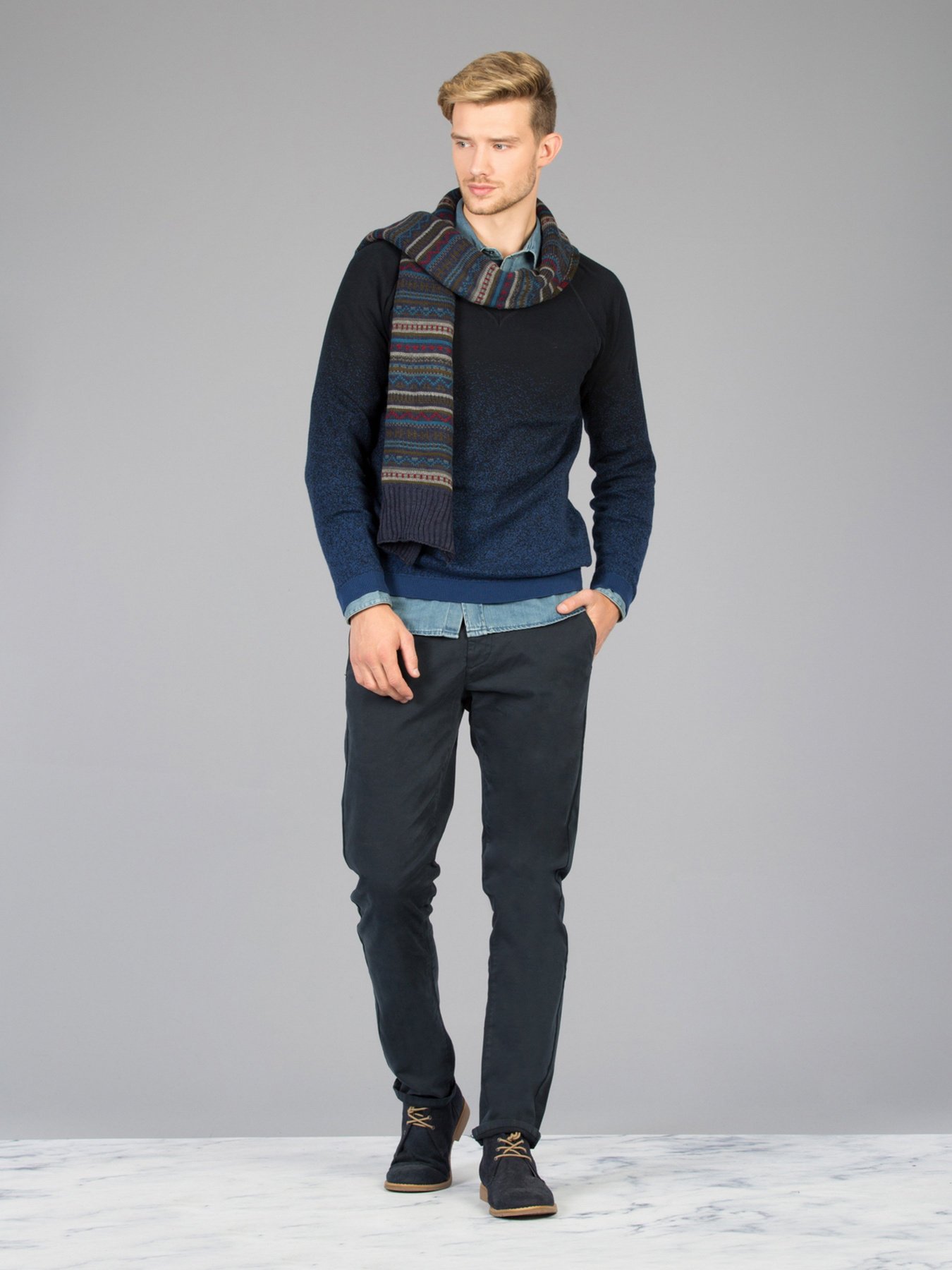 Светр Colin’s модель CL1021726BLS Светр Colin’s модель CL1021726BLS Фото