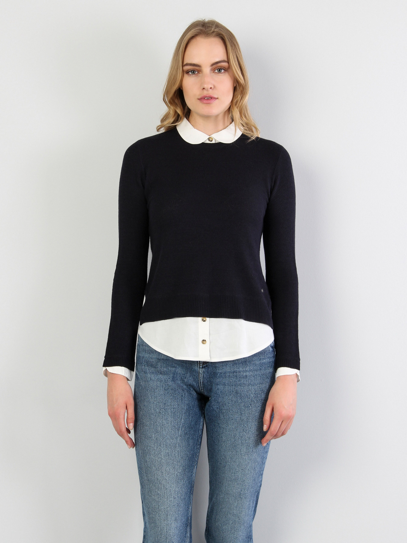 Свитер Colin’s модель CL1021879NAV Фото