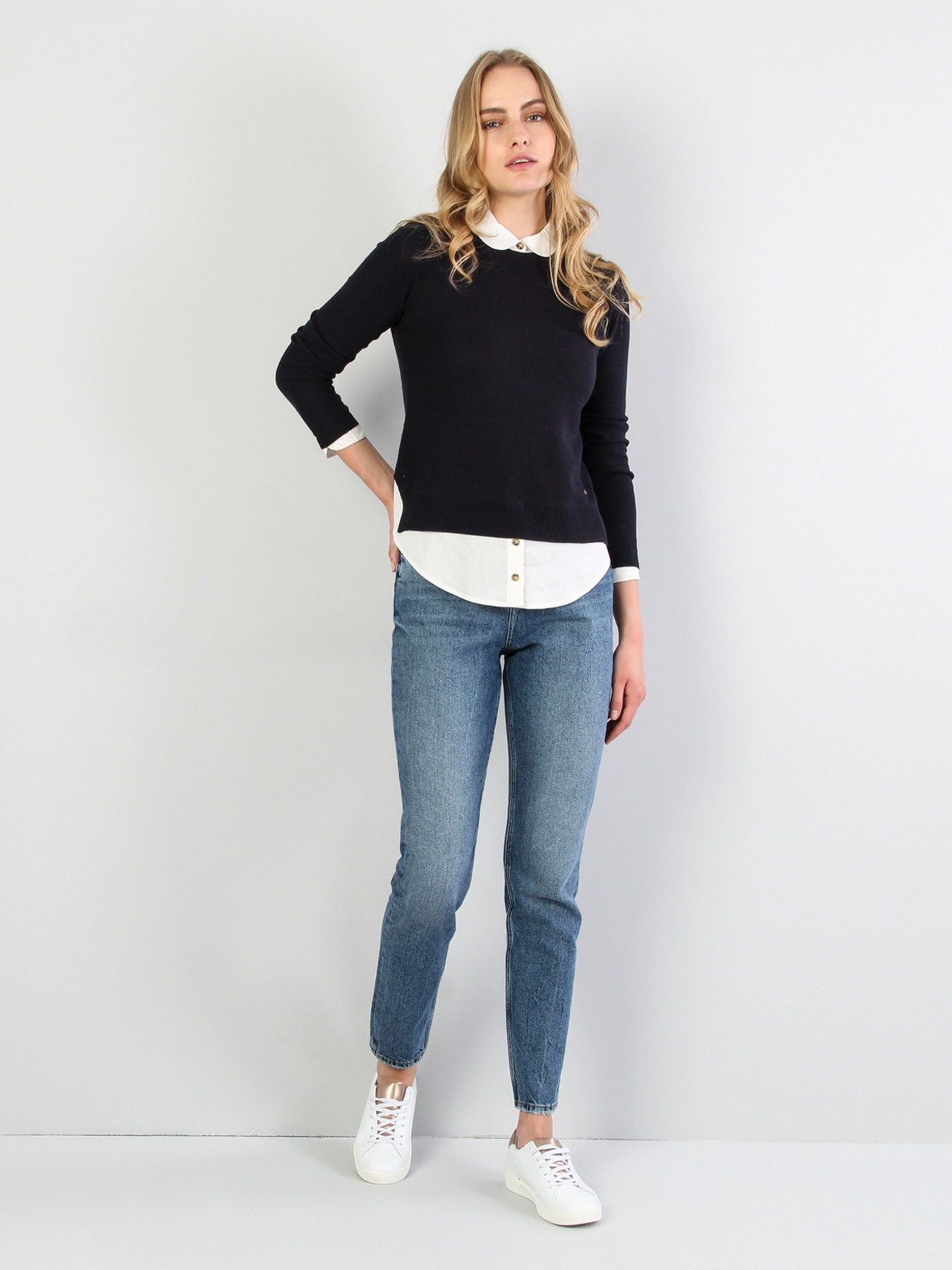 Светр Colin’s модель CL1021879NAV Фото