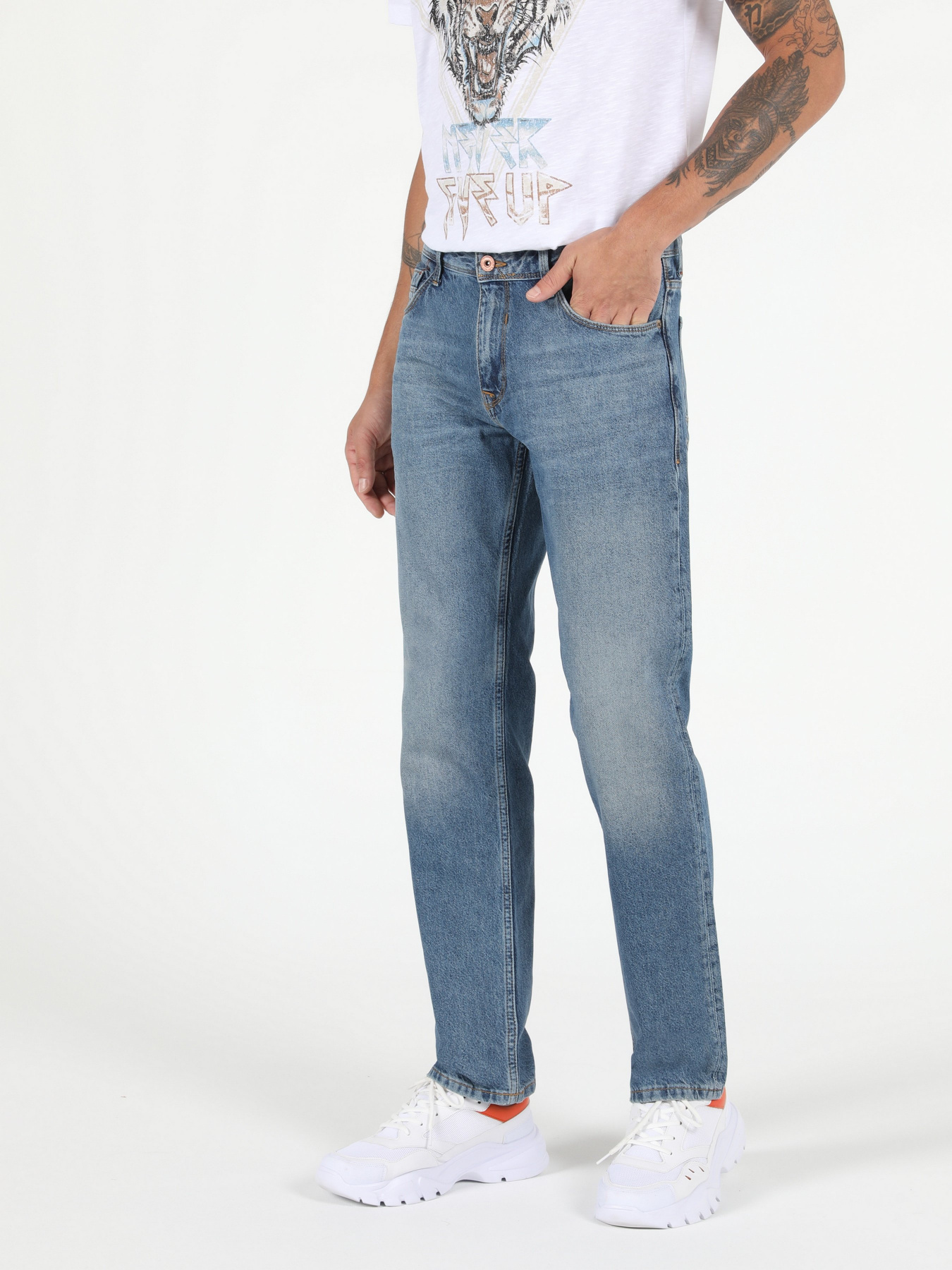 Прямые джинсы Colin’s модель CL1051762DN41045 Фото