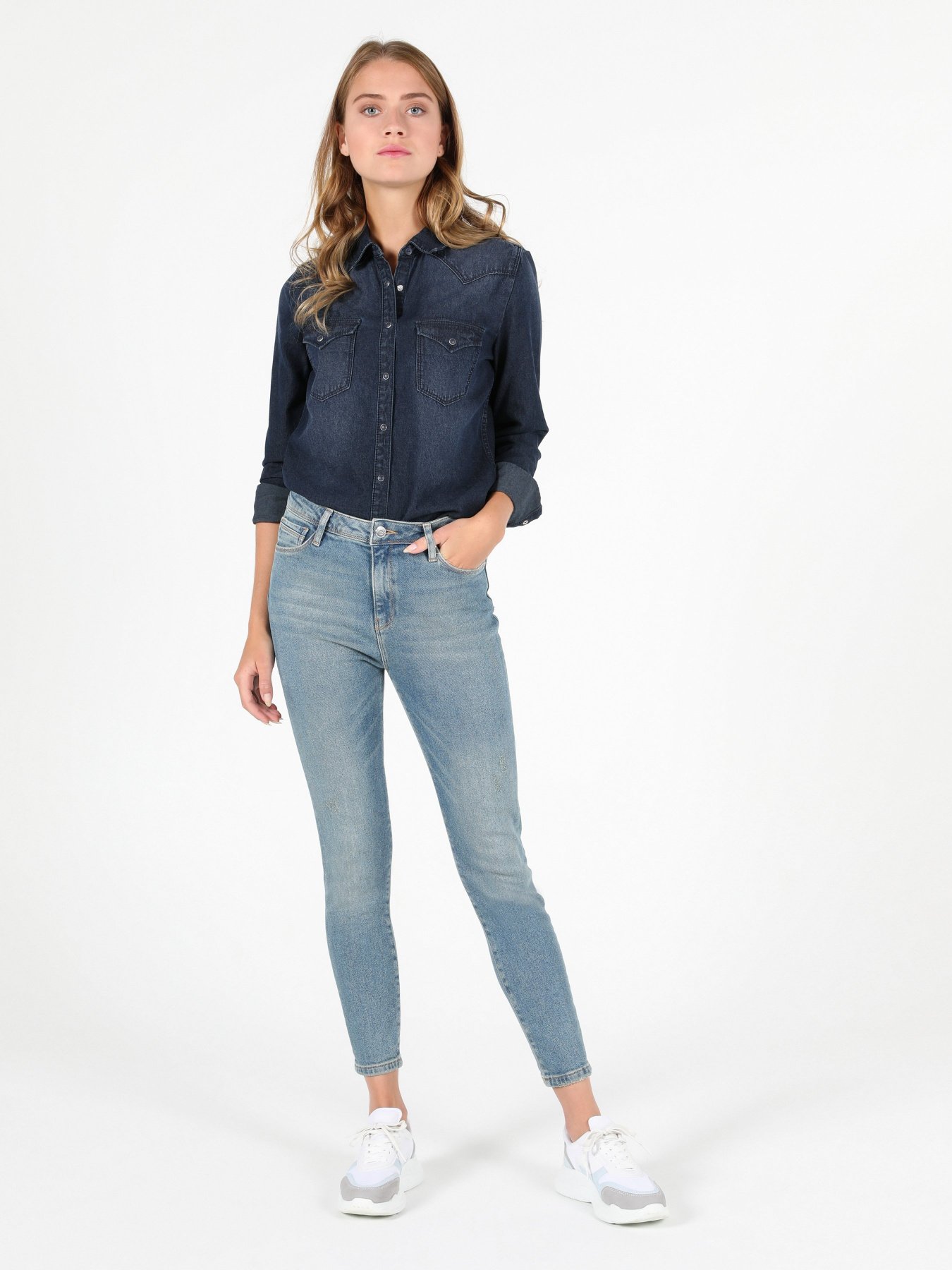 Скинни джинсы Colin’s модель CL1051953DN41110 Фото