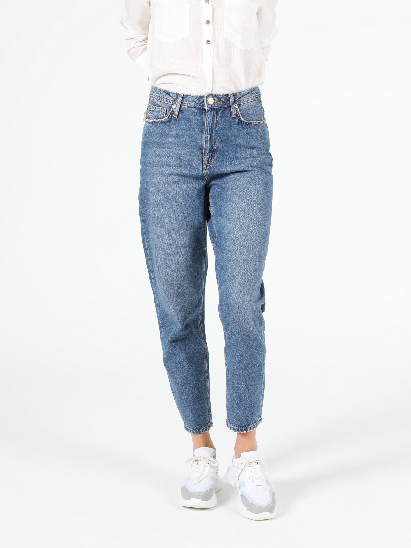 Джинсы мом Colin’s модель CL1051980DN41144 Фото