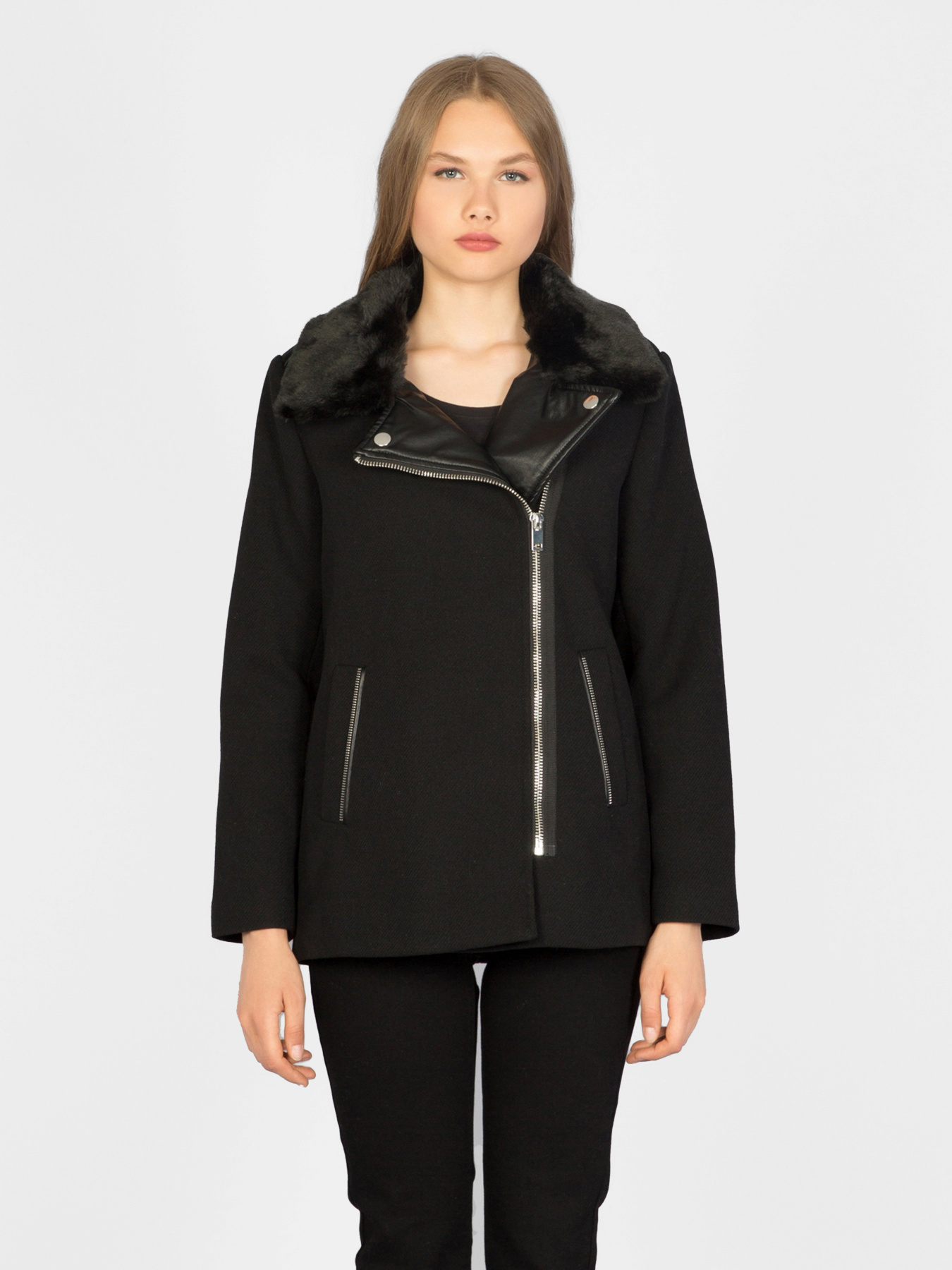 Пальто Colin’s модель CL1022231BLK Фото