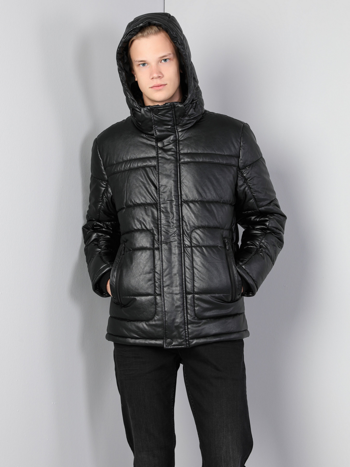 Демисезонная куртка Colin’s модель CL1044252BLK Фото