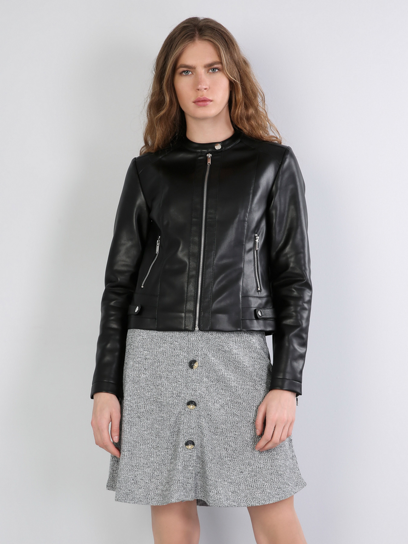 Демисезонная куртка Colin’s модель CL1044579BLK Фото