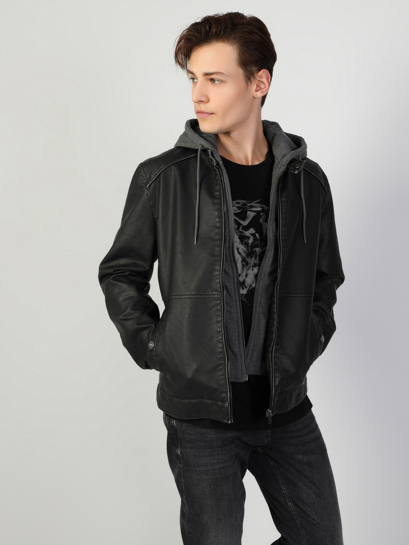 Демисезонная куртка Colin’s модель CL1047272BLK Фото