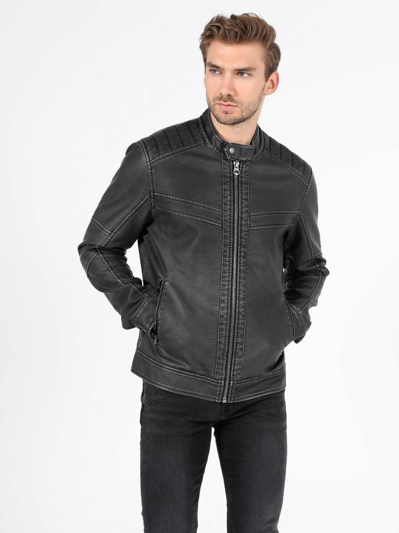 Демісезонна куртка Colin’s модель CL1050093BLK Фото