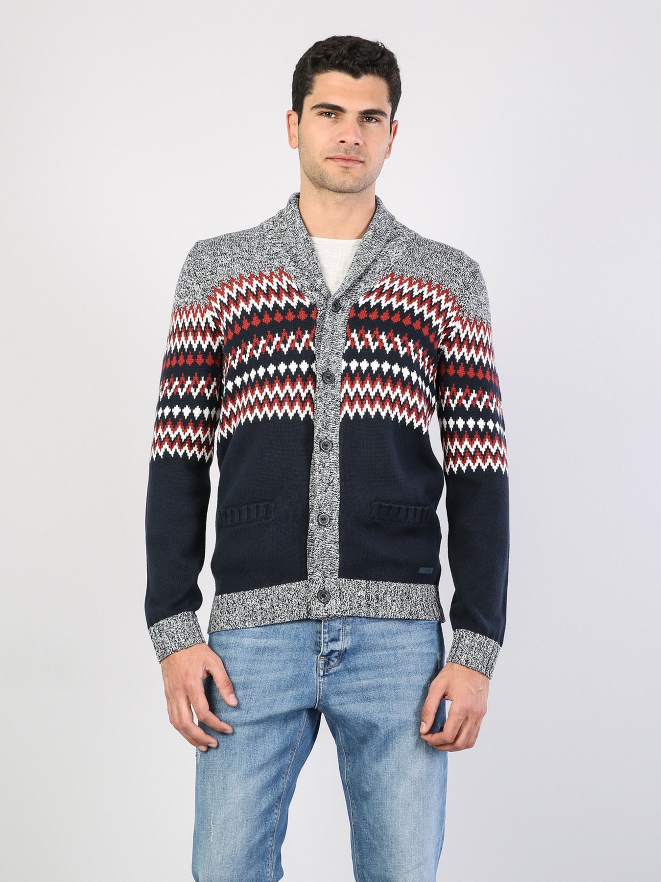 Кардиган Colin’s модель CL1034856NAV Фото