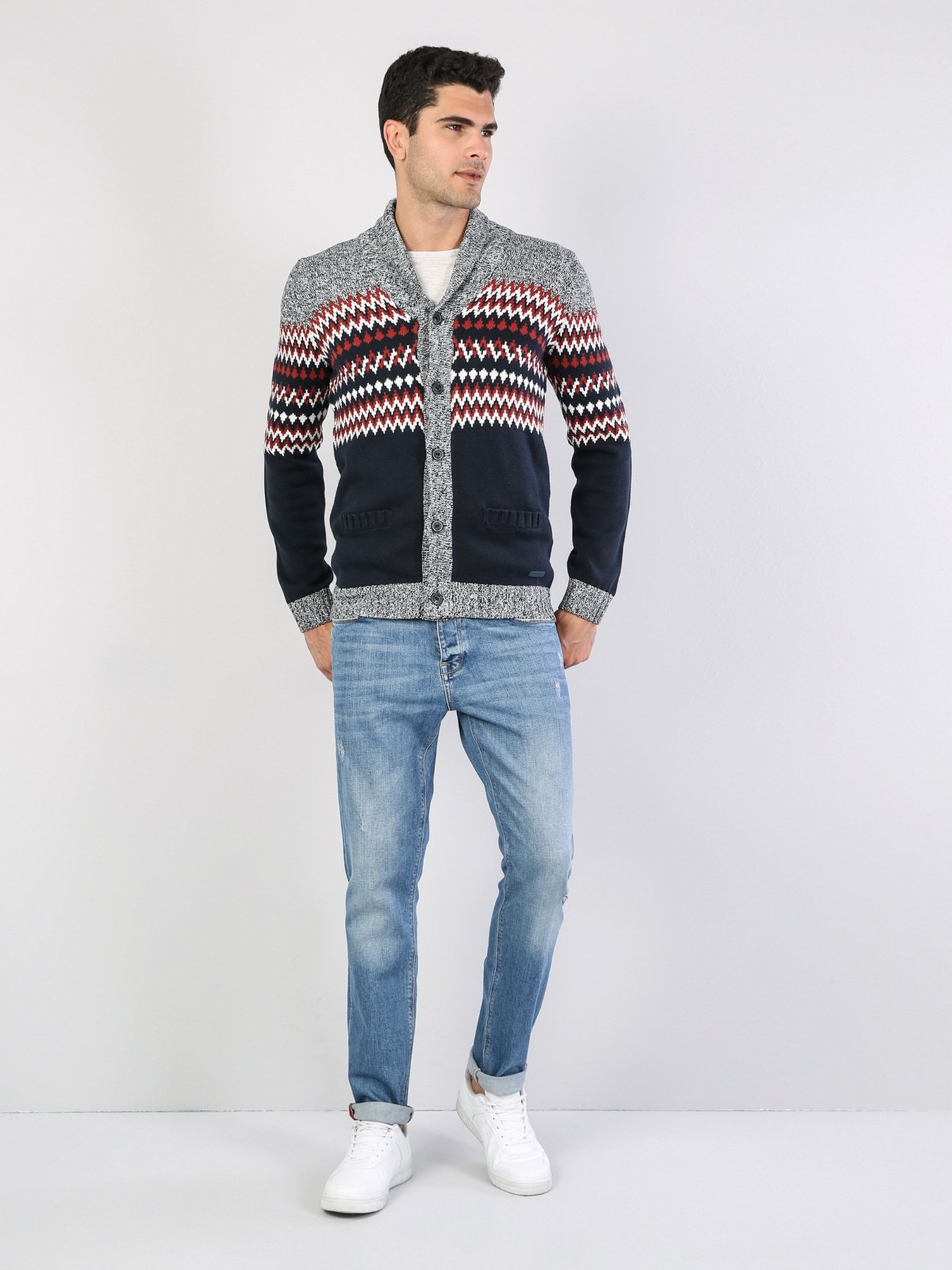 Кардиган Colin’s модель CL1034856NAV Фото