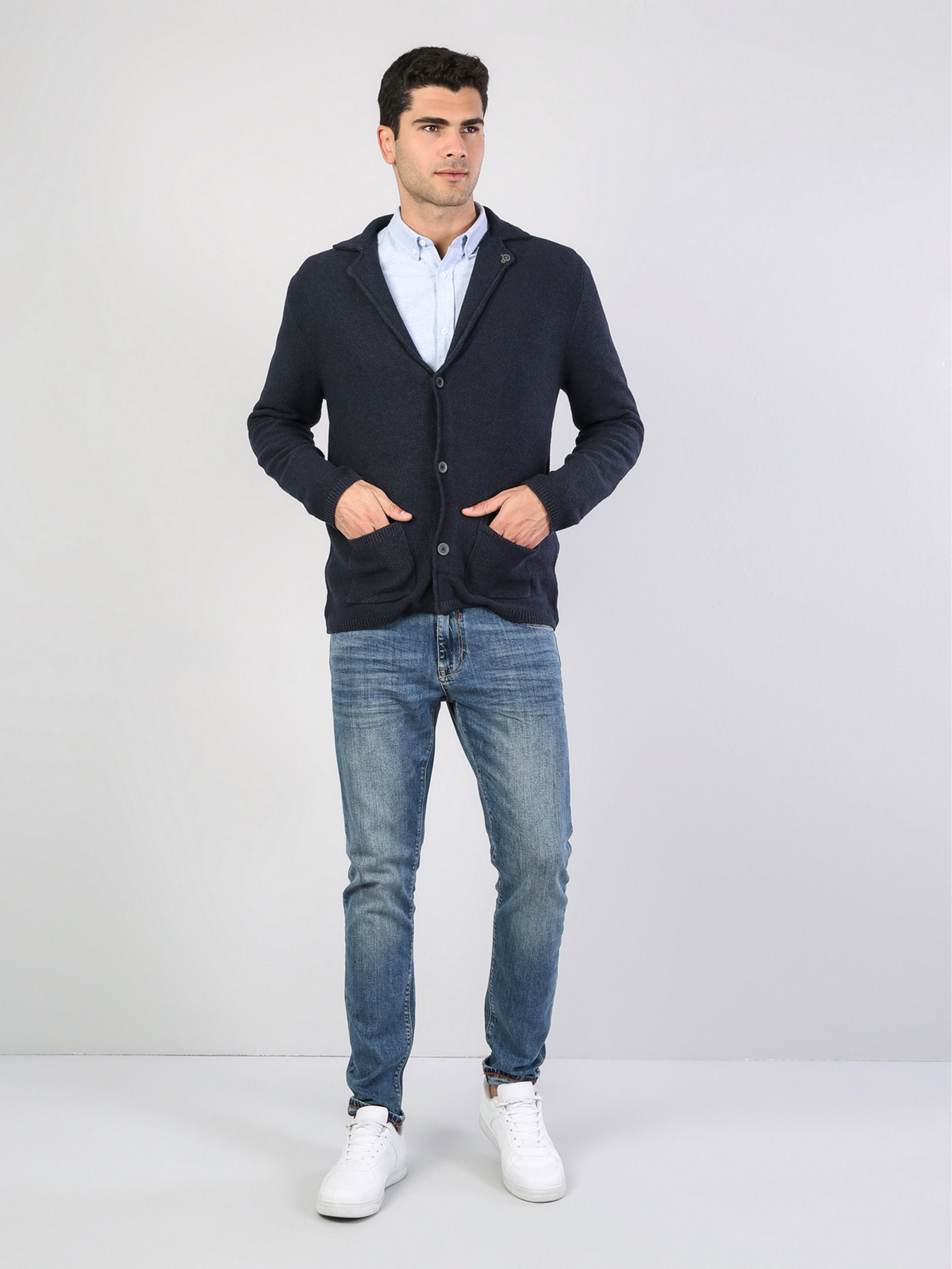 Кардиган Colin’s модель CL1035104NAV Фото