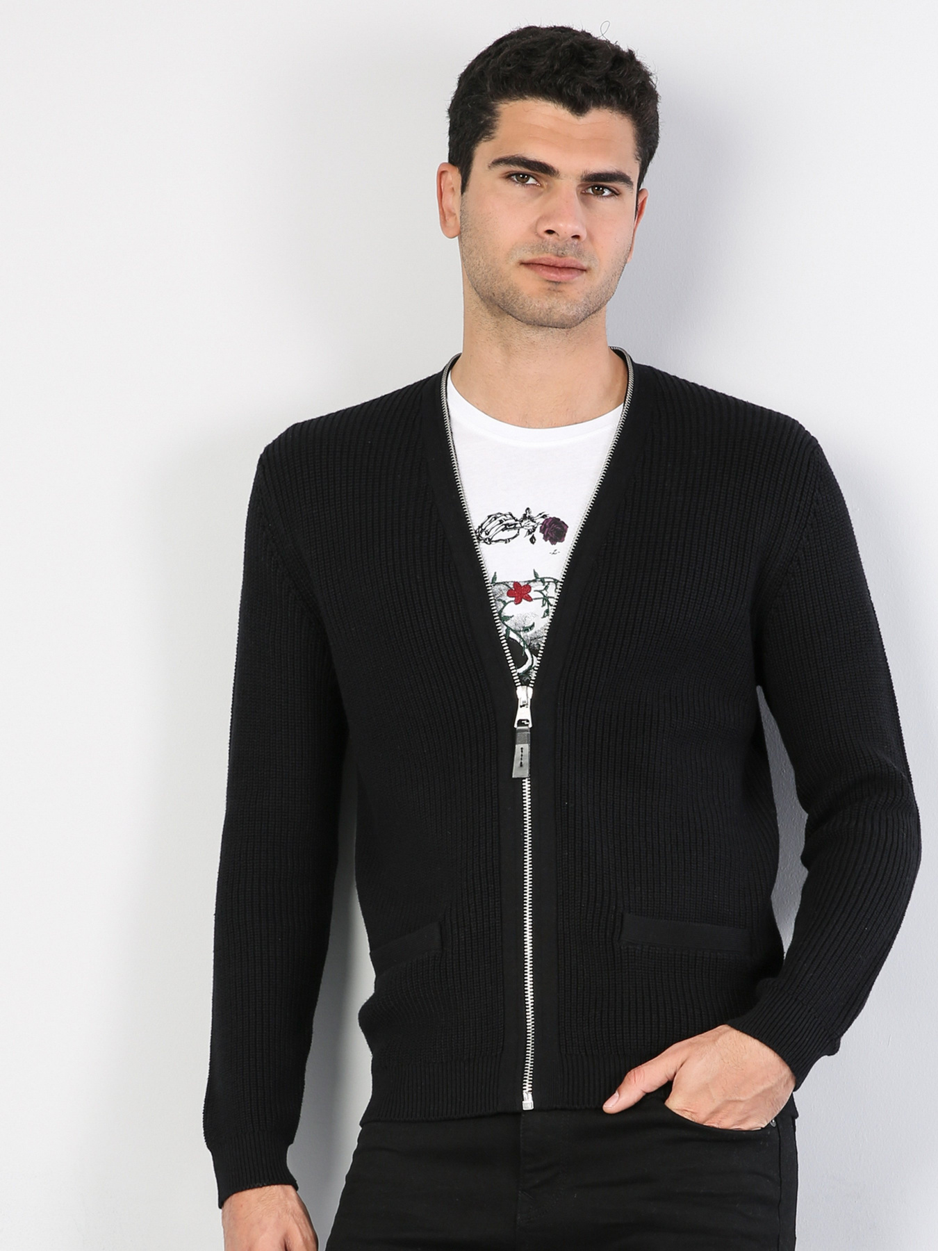 Кардиган Colin’s модель CL1035132BLK Фото