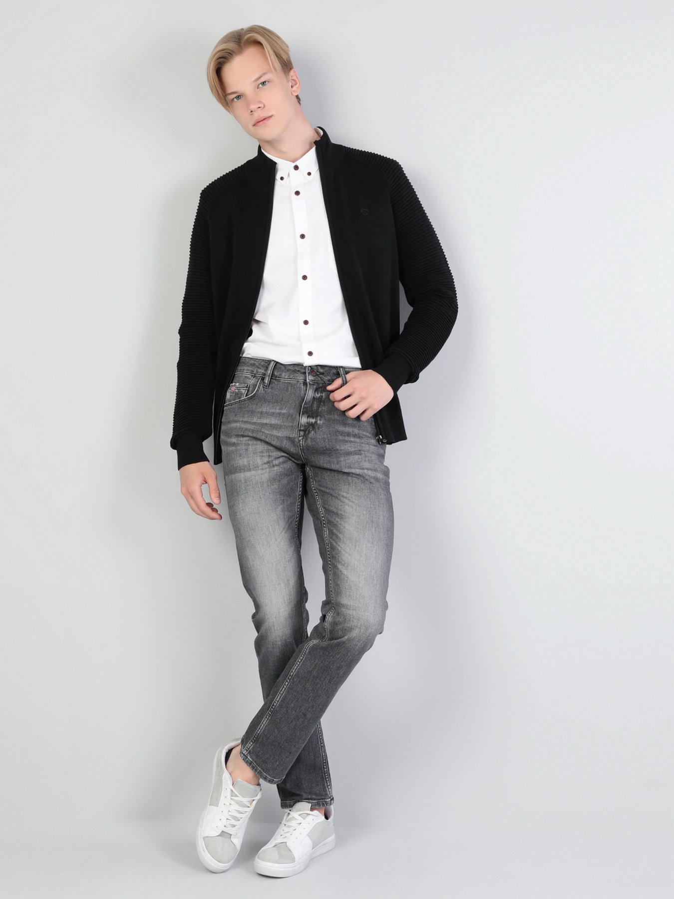 Кардиган Colin’s модель CL1045432BLK Фото