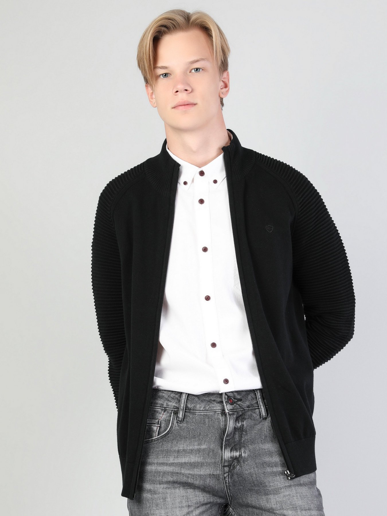 Кардиган Colin’s модель CL1045432BLK Фото