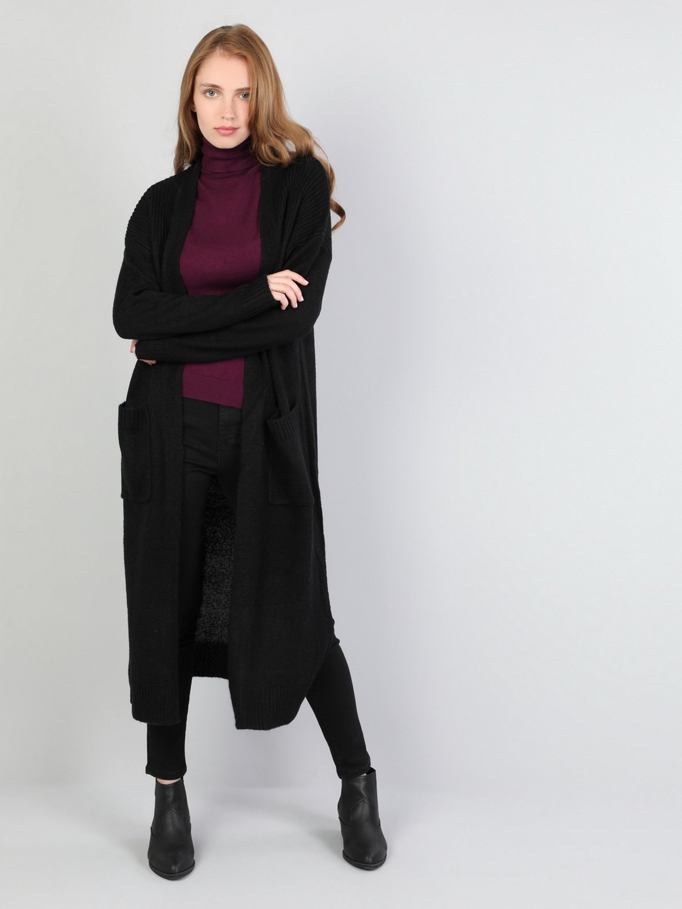 Кардиган Colin’s модель CL1045570BLK Фото