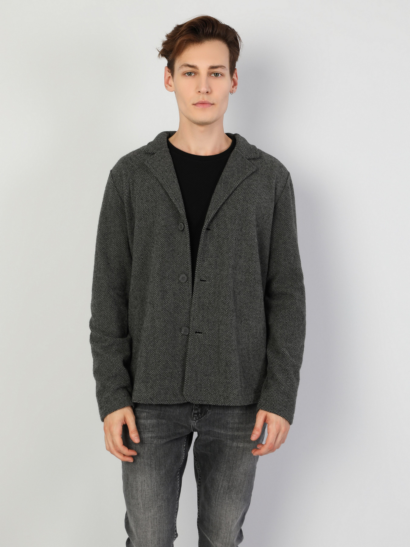 Кардиган Colin’s модель CL1047178GRA Фото