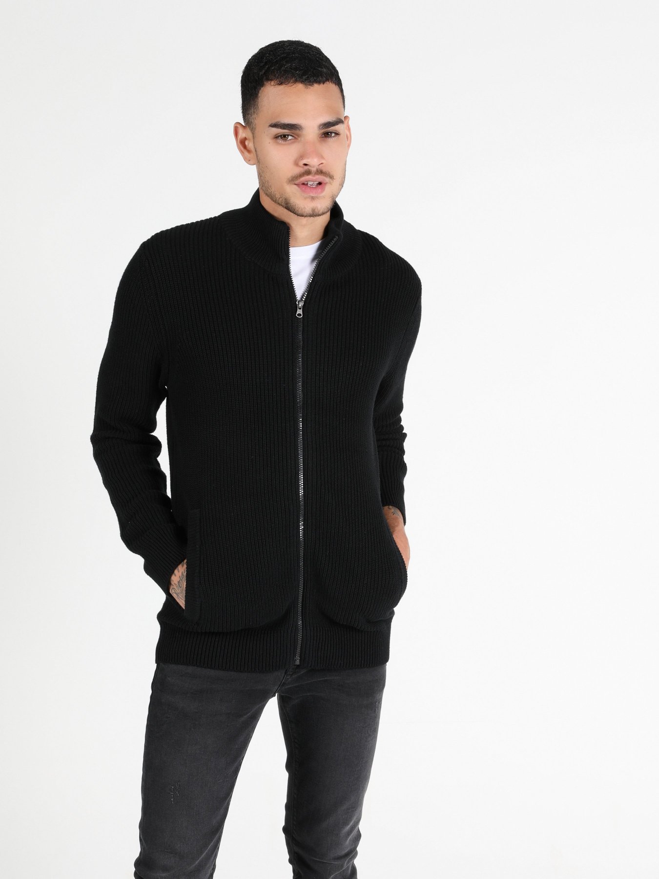 Кардиган Colin’s модель CL1050050BLK Фото