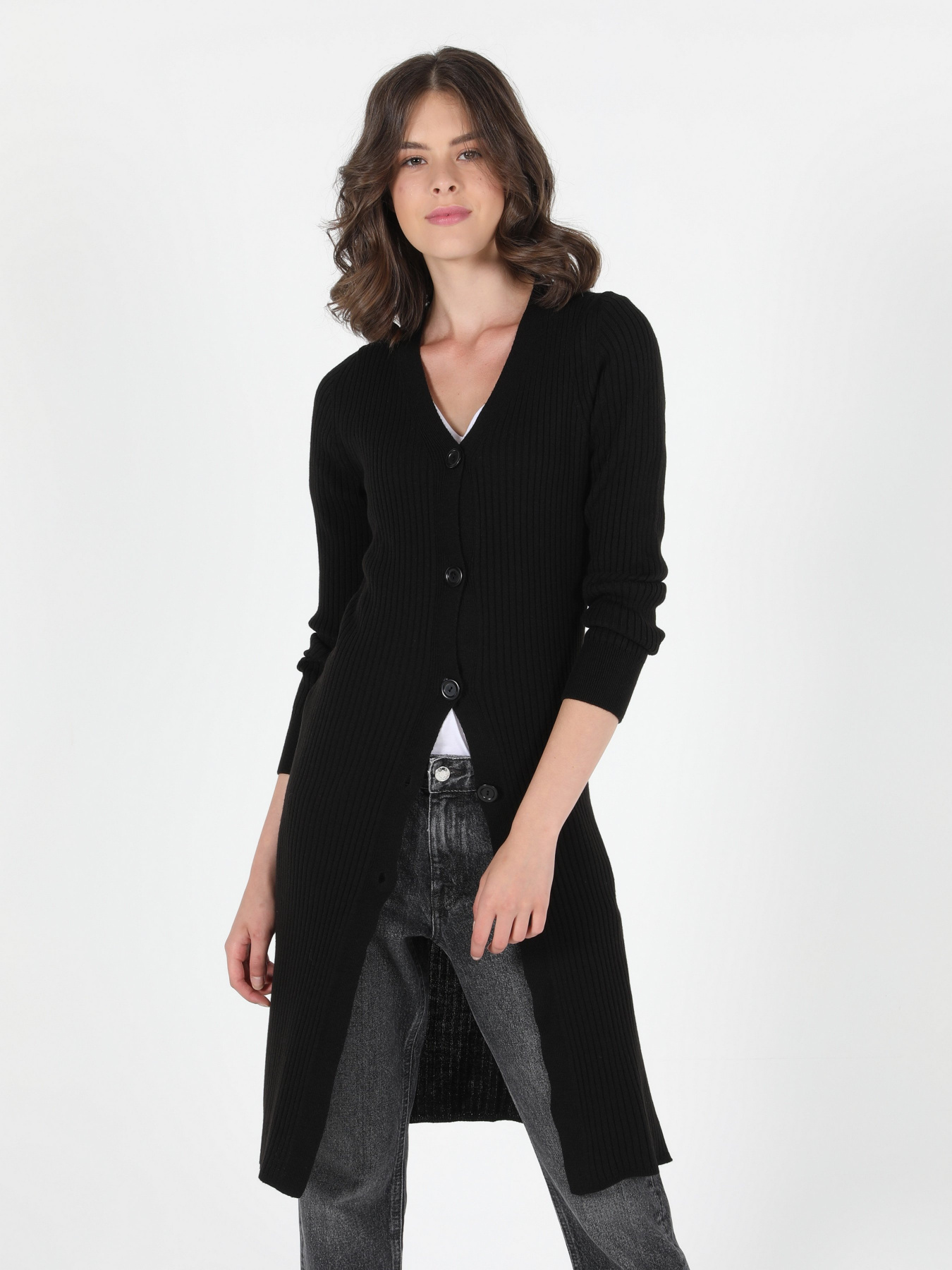 Кардиган Colin’s модель CL1050577BLK Фото