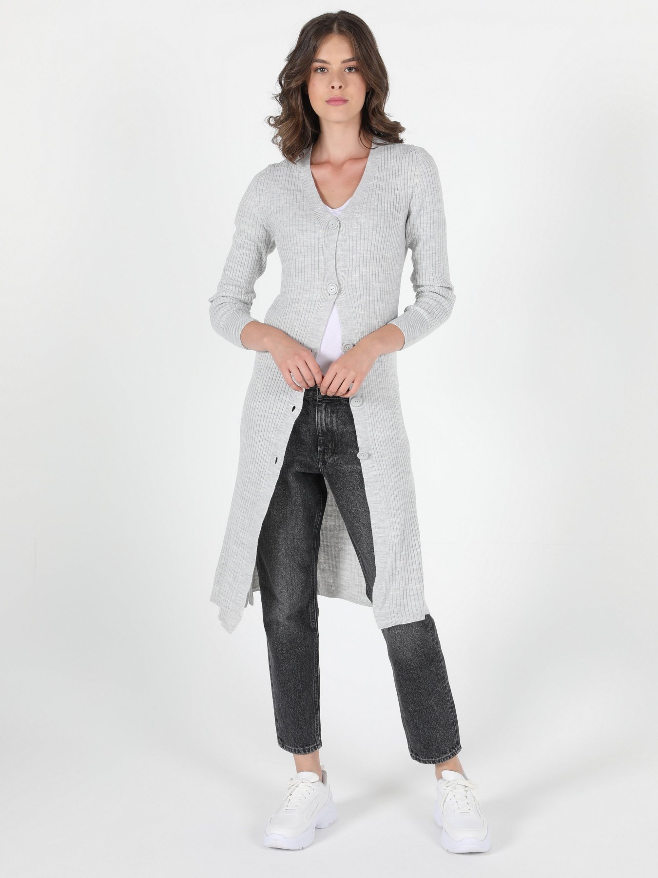 Кардиган Colin’s модель CL1050577LGM Фото