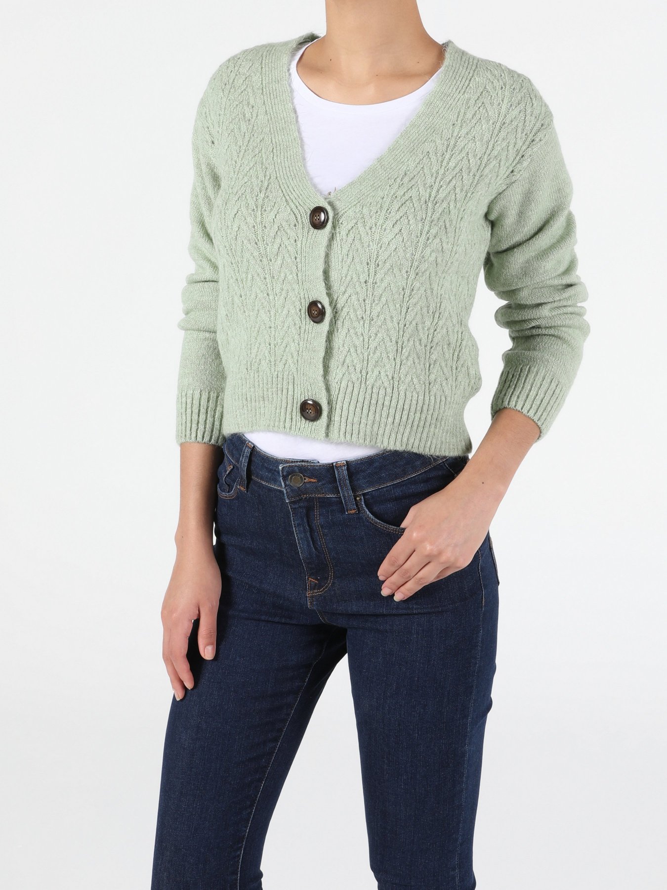 Кардиган Colin’s модель CL1052814MGR Фото