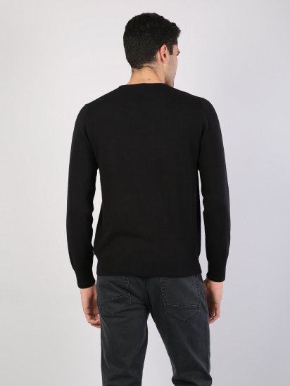 Светр Colin’s модель CL1023186BLK — фото - INTERTOP