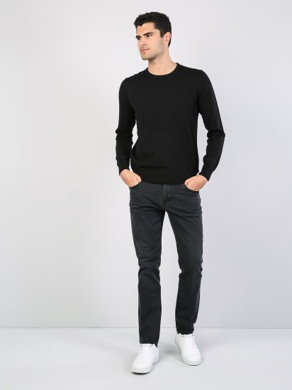 Светр Colin’s модель CL1023186BLK — фото 3 - INTERTOP