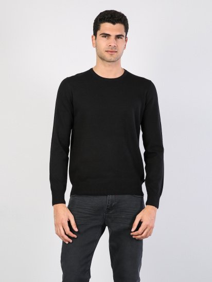 Светр Colin’s модель CL1023186BLK — фото 4 - INTERTOP