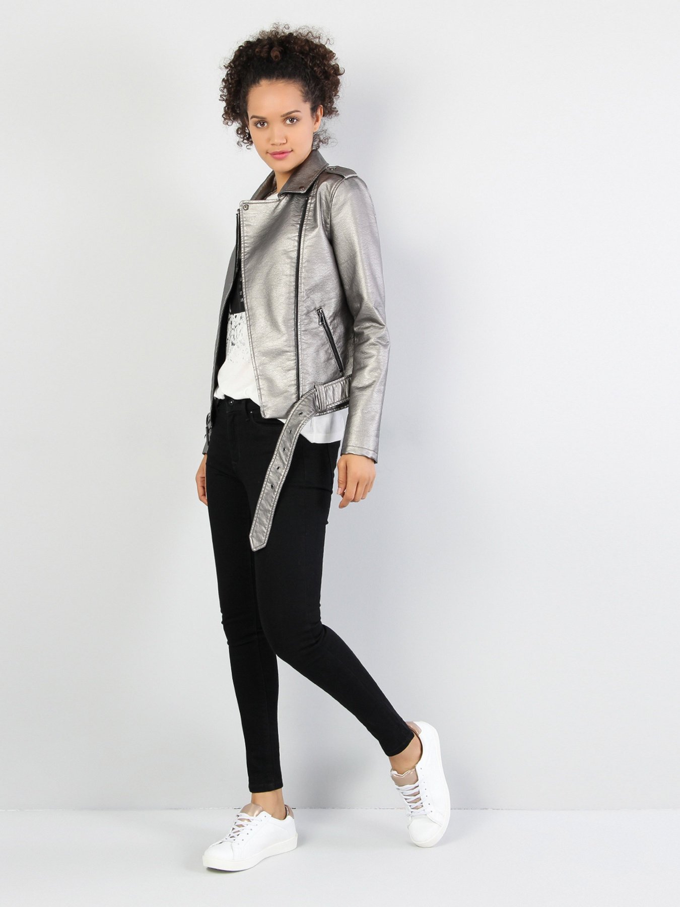 Демисезонная куртка Colin’s модель CL1035092SIL Фото