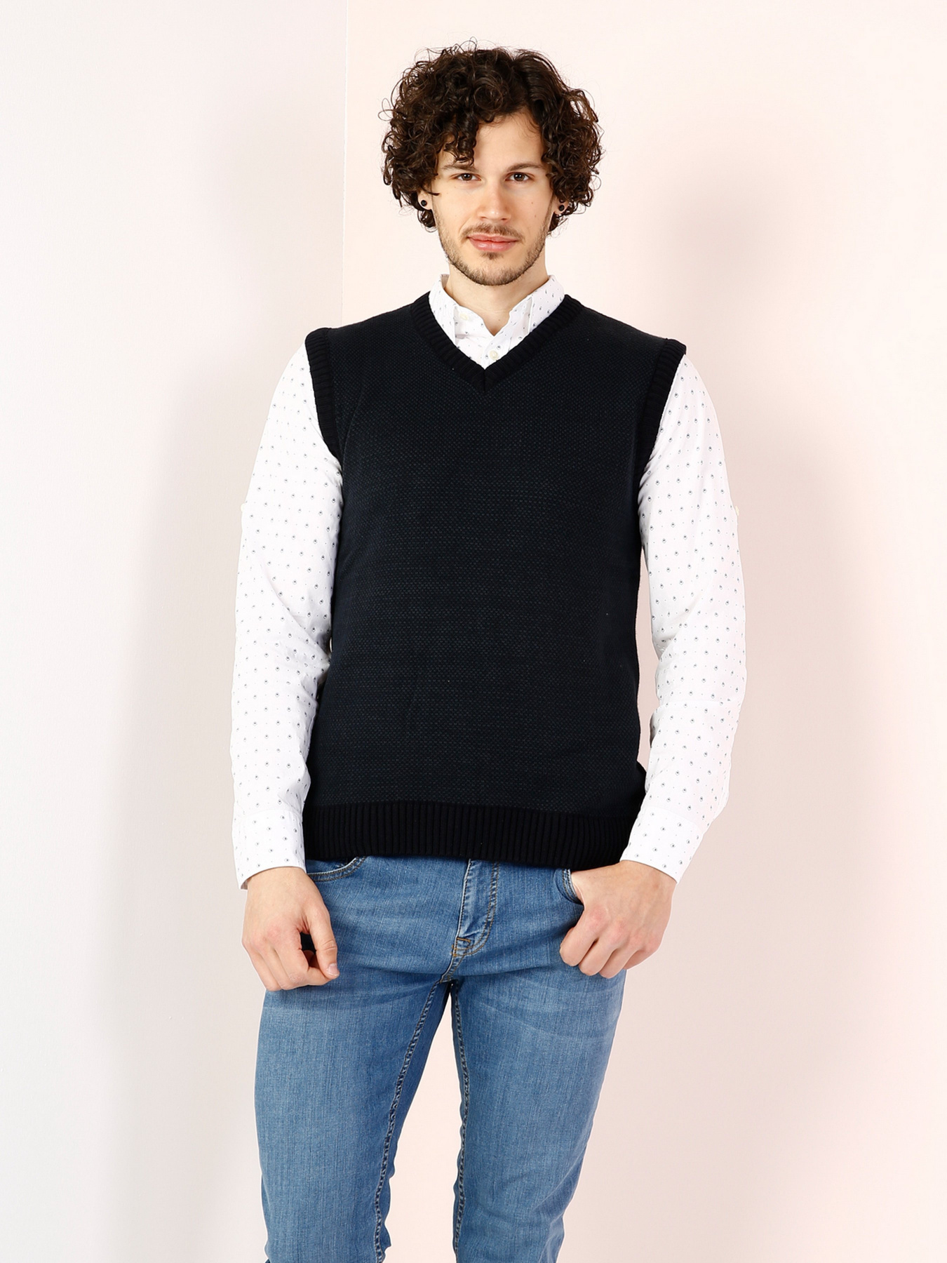 Светр Colin’s модель CL1034595NAV Фото