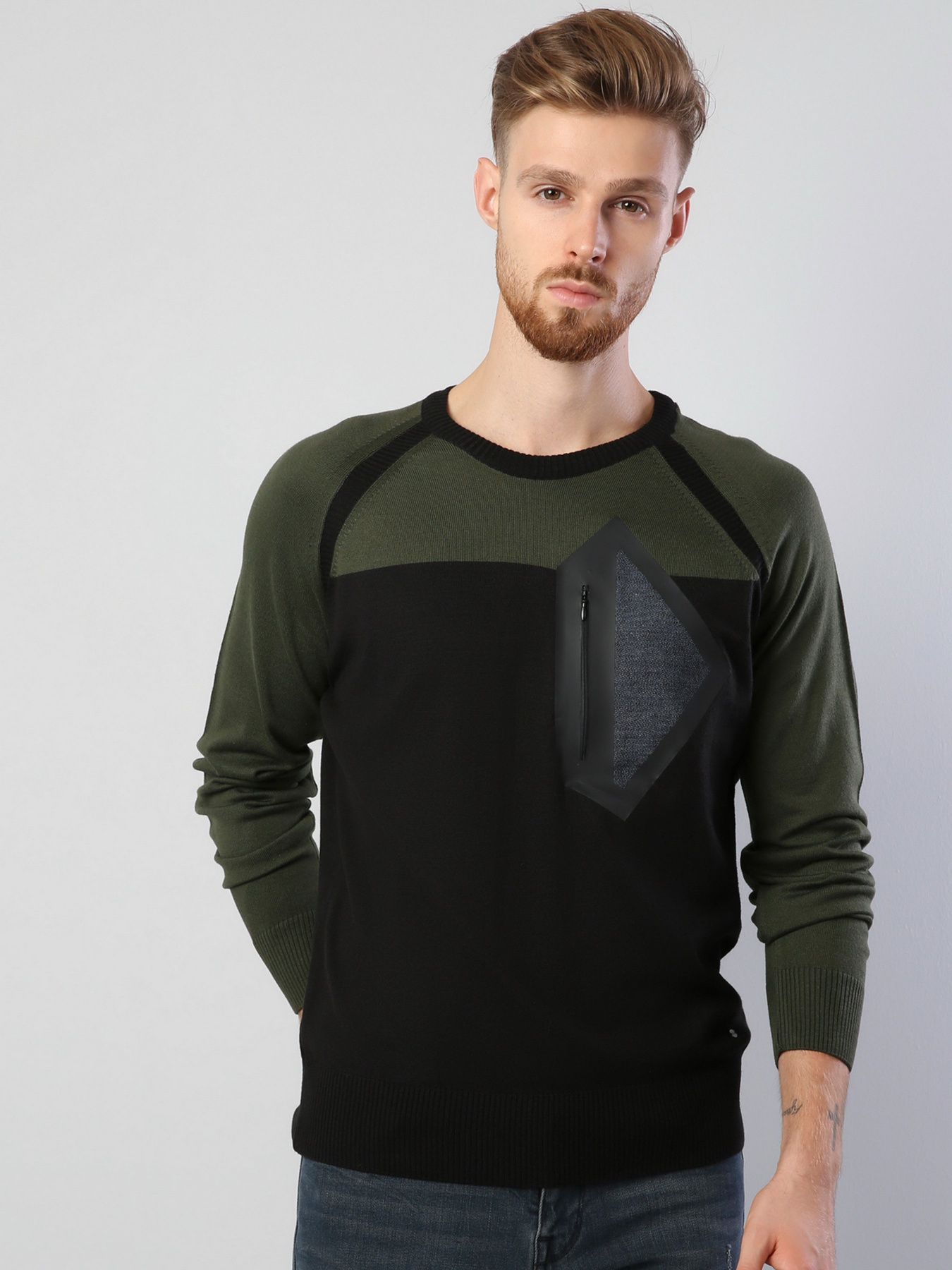 Свитшот Colin’s модель CL1034890BLK Фото