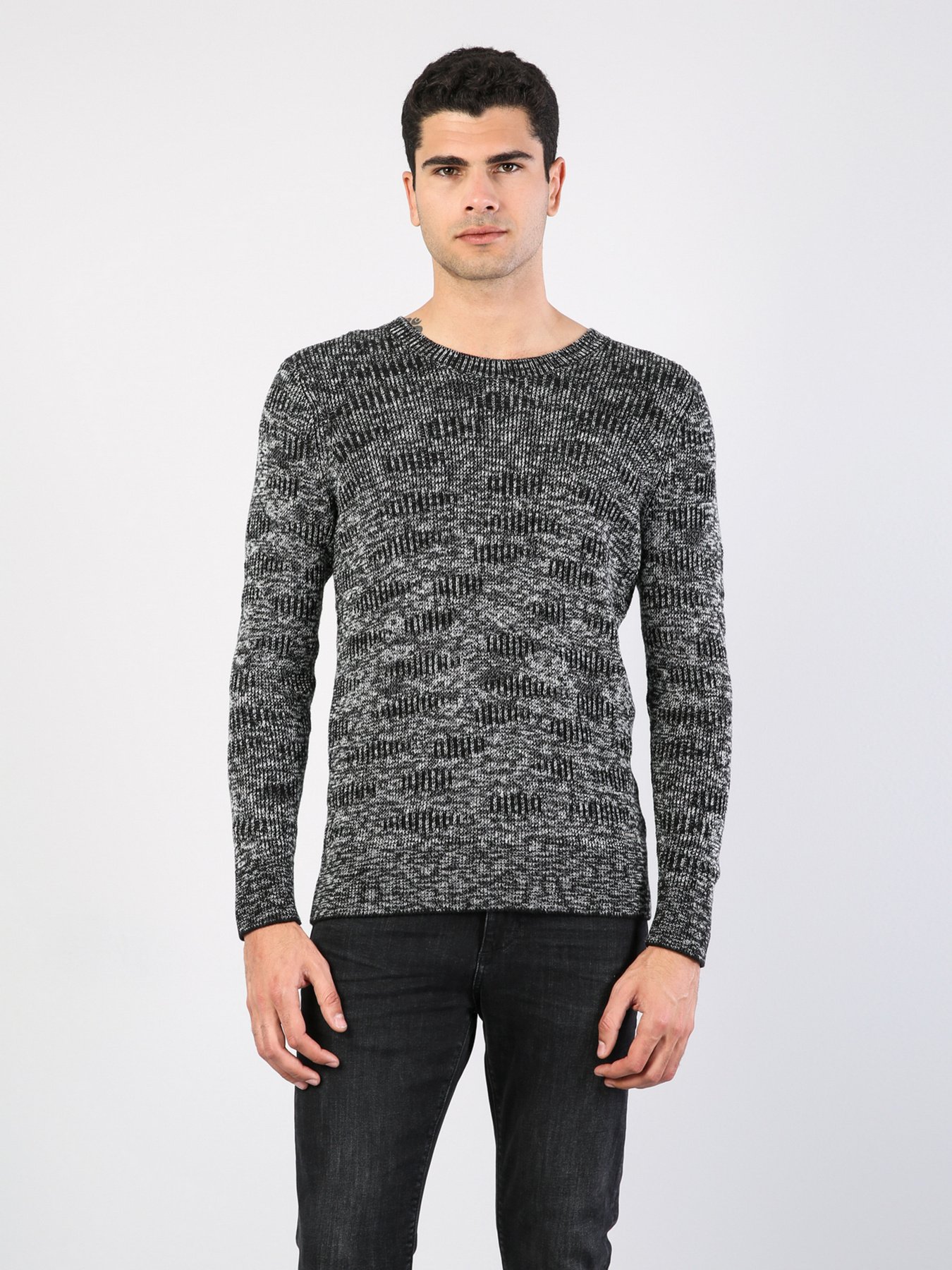 Джемпер Colin’s модель CL1035108BLK Фото