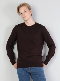 Светр Colin’s модель CL1023186MBR Светр Colin’s модель CL1023186MBR Фото