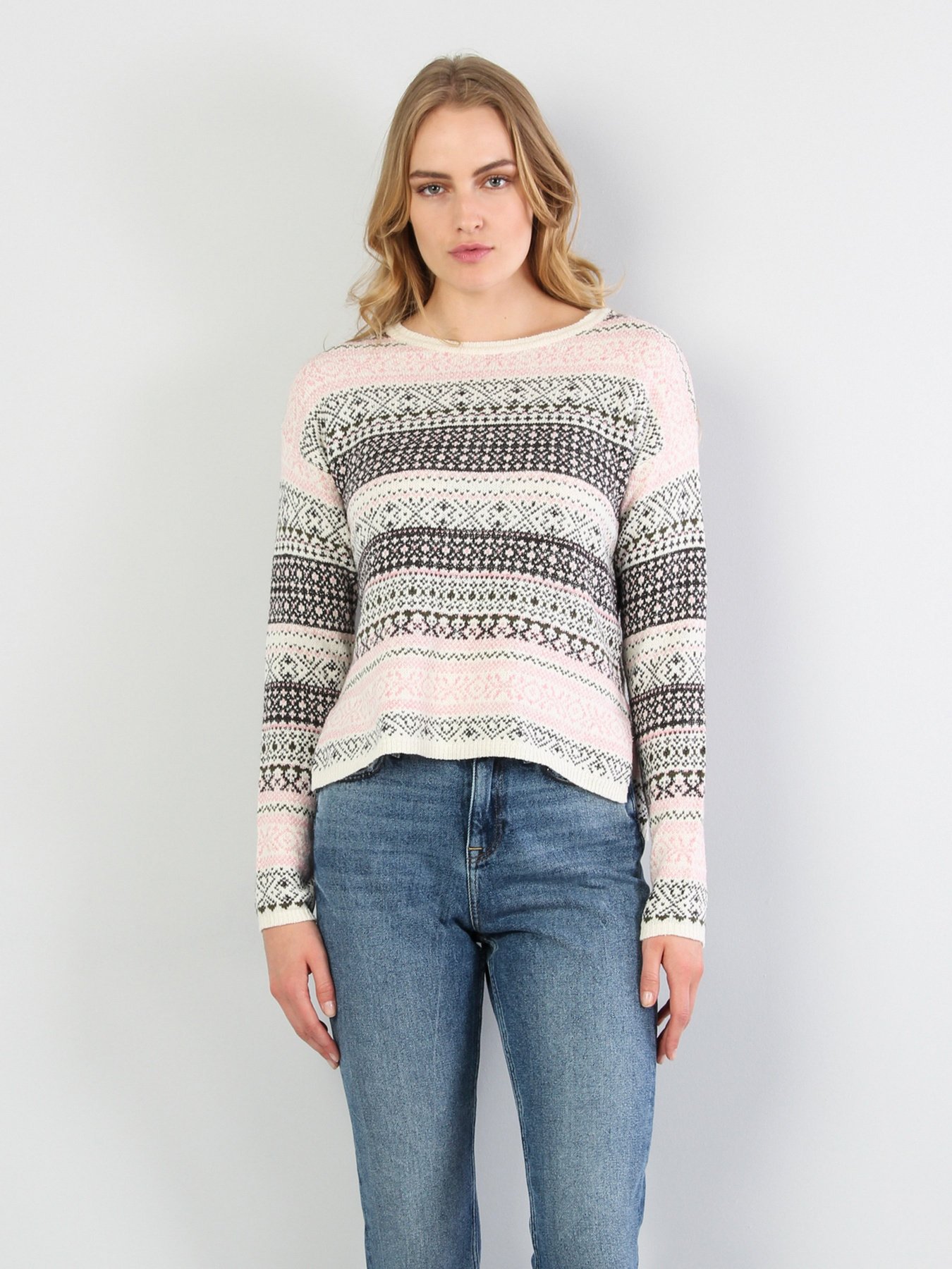 Джемпер Colin’s модель CL1035830MTC Джемпер Colin’s модель CL1035830MTC Фото