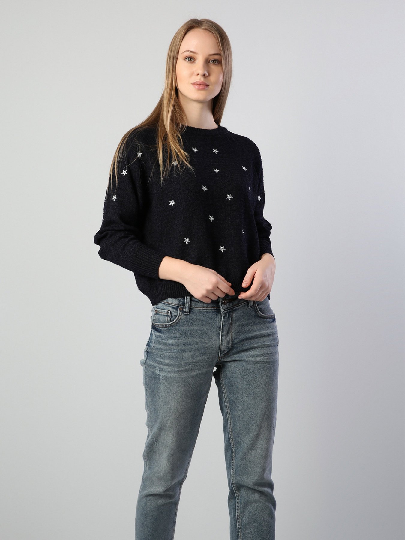 Свитер Colin’s модель CL1035889NAV Фото