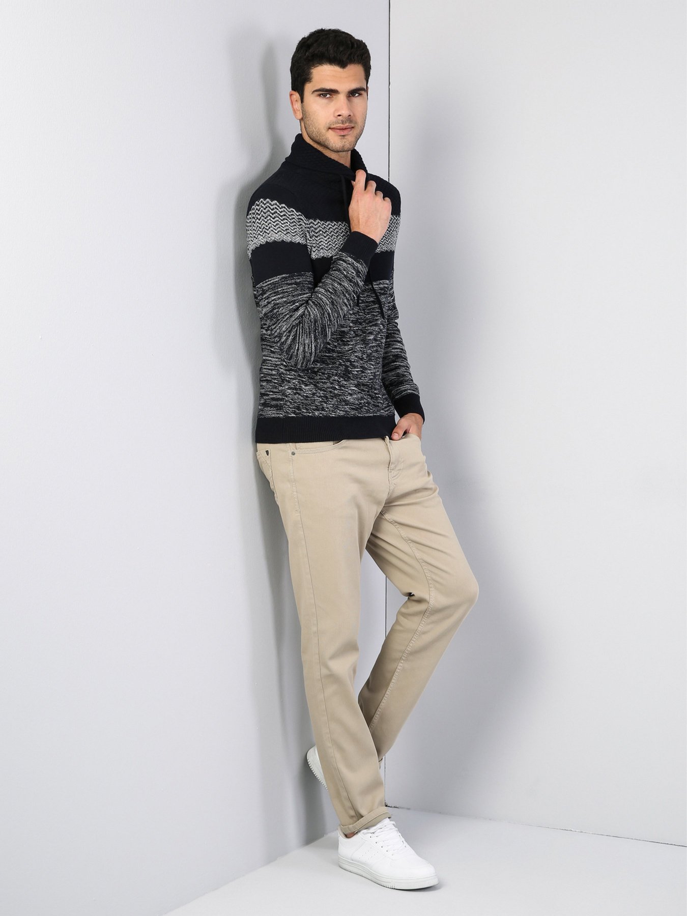 Свитер Colin’s модель CL1036199NAV Фото