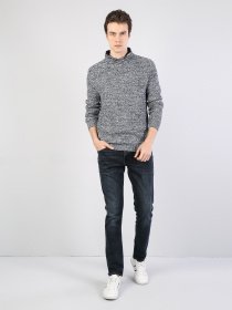 Свитер Colin’s модель CL1036336BLM Свитер Colin’s модель CL1036336BLM Фото