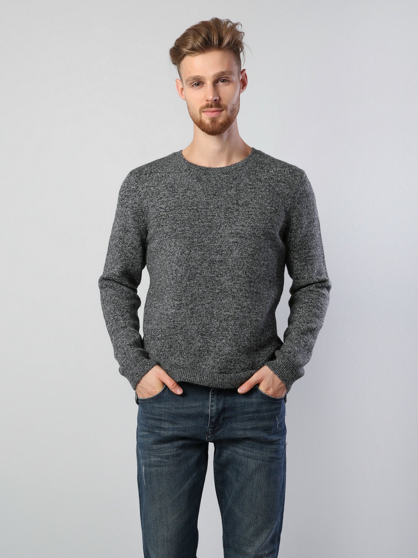 Свитер Colin’s модель CL1036338MGA Свитер Colin’s модель CL1036338MGA Фото