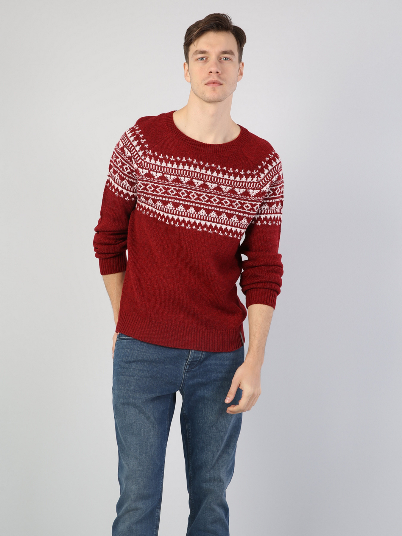 Свитер Colin’s модель CL1036352RED Фото